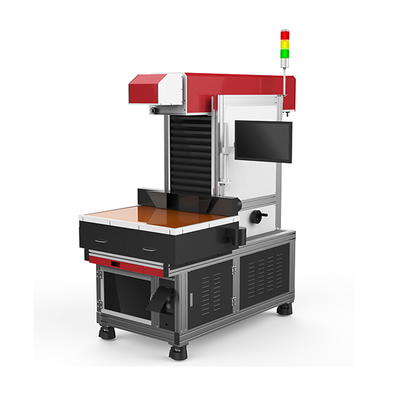 Autofokus-CCD-CO2-Lasermarkiermaschine mit rotem Lichtanzeige